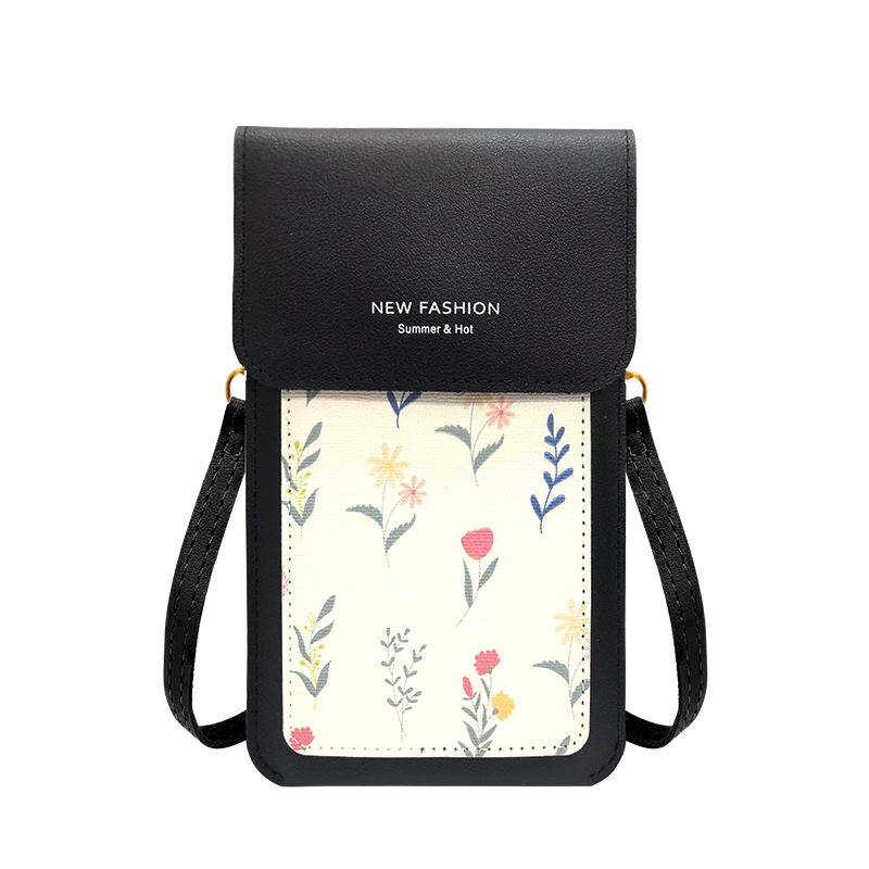 2023 new touch screen mobile phone bag women one shoulder messenger bag small mini print 2023 new touch screen mobile phone bag women one shoulder messenger bag small mini print